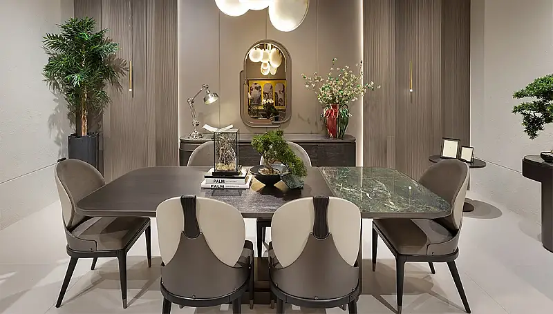 Urban Luxury dining room