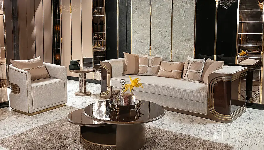 Valente- Avant-garde Sofa Set - 1