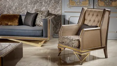 Valentin Luxury Sofa Set - 5