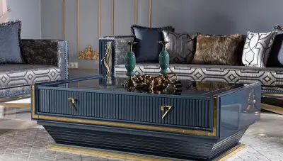 Valentin Metal Sofa Set - 5