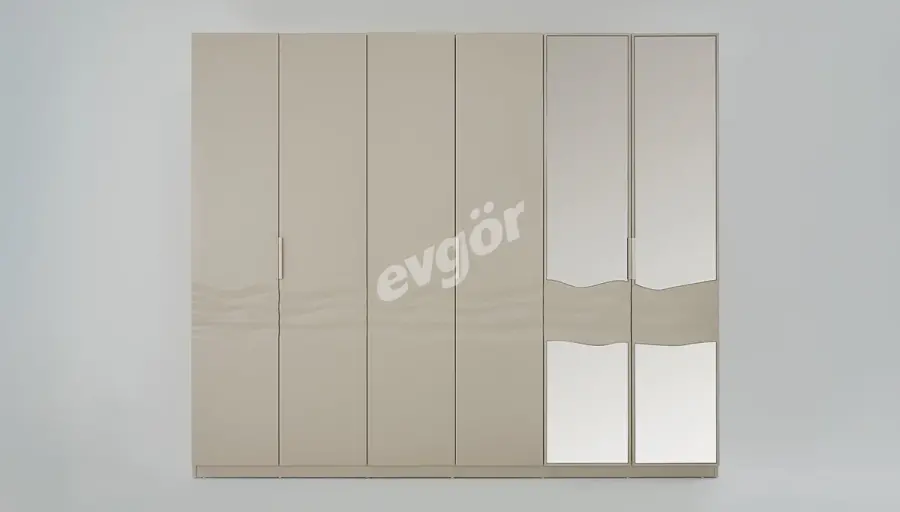 Valerya Modern Altı Kapaklı Dolap - 1