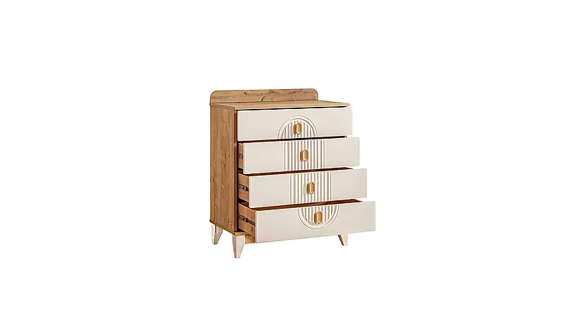 Vanilla Oak Kids Room - 5