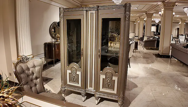 Varna Grey Luxury Dining Room Set - 5