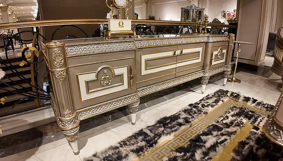 Varna Grey Luxury TV Unit - 1