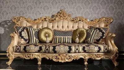 Veliaht Classic Sofa Set - 5