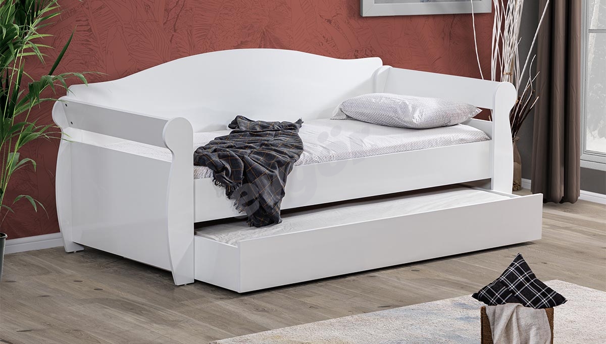 Vezir Yavrulu White Bed - 2
