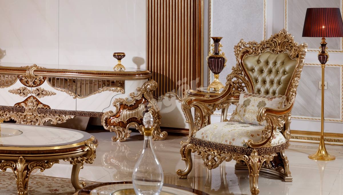 Viyola Classic Sofa Set - 5