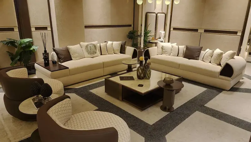 West Modern Living Room Set (Immediate Delivery) - 1