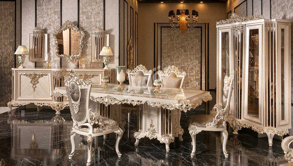 Zarafet White Dining Room