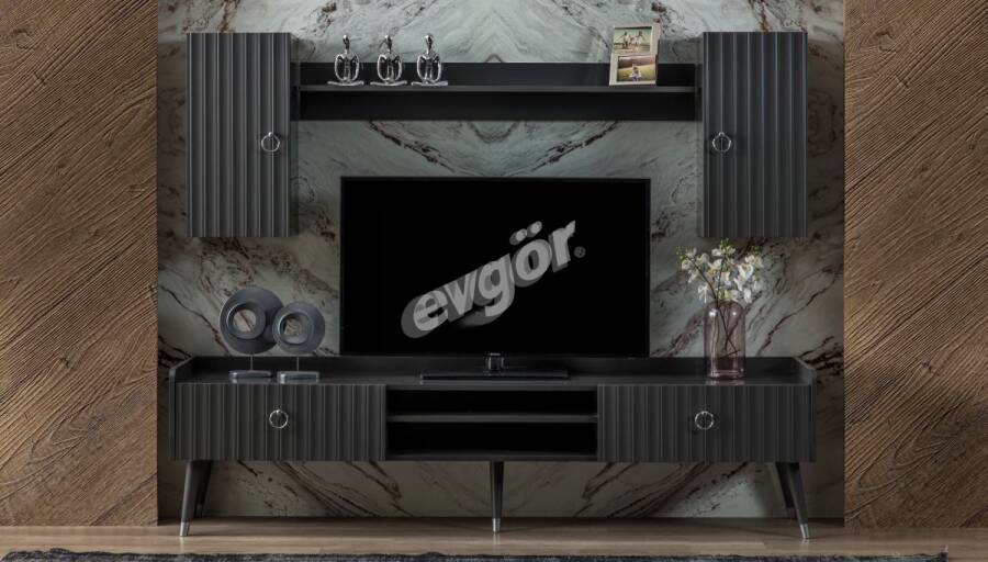 Zenose Antrasit Modern Yemek Odası - 5