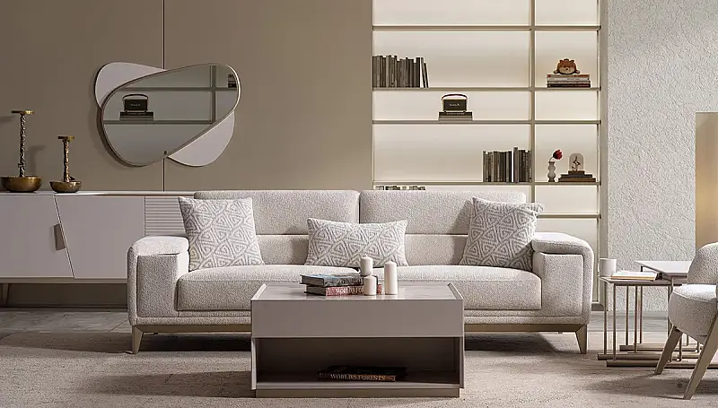 Zera Modern Two Seat Sofa