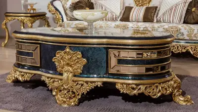 Zerano Classic Sofa Set - 5