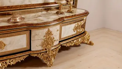 Zerano Carved TV Unit - 2