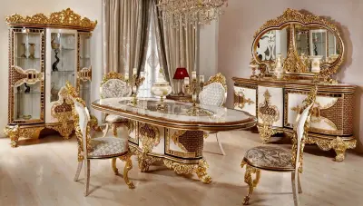 Zerano Carved Dining Room - 1