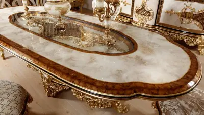 Zerano Carved Dining Room - 3