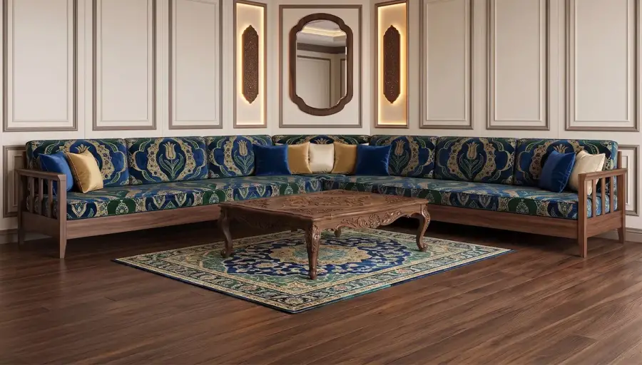Erguvan Ahşap Şark Köşesi - 1