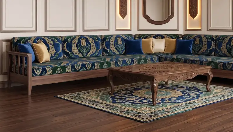 Erguvan Ahşap Şark Köşesi - 3