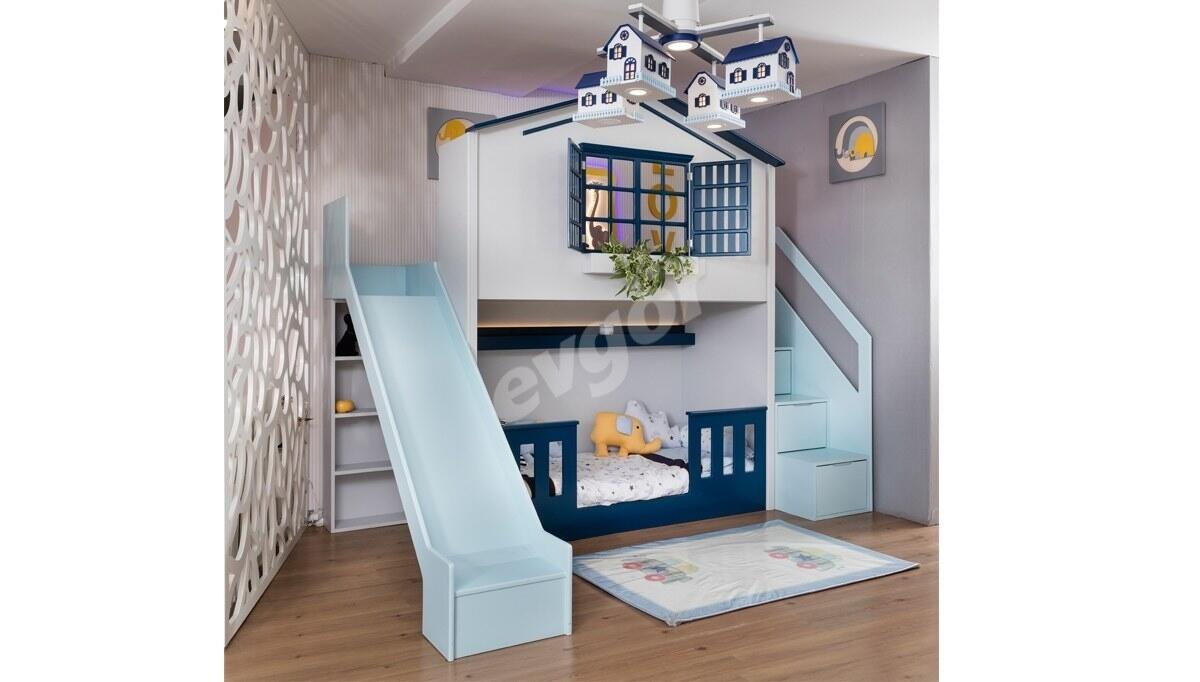 Ev Bunkli Montessori Children's Room