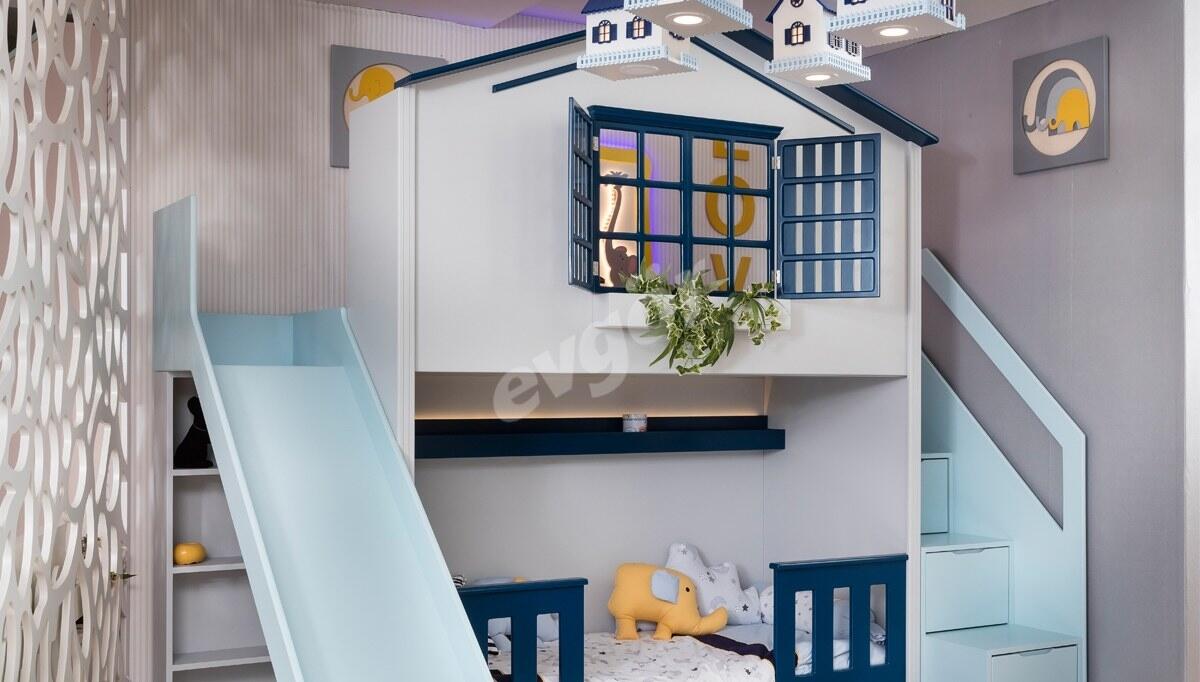 Ev Bunkli Montessori Children's Room - Thumbnail