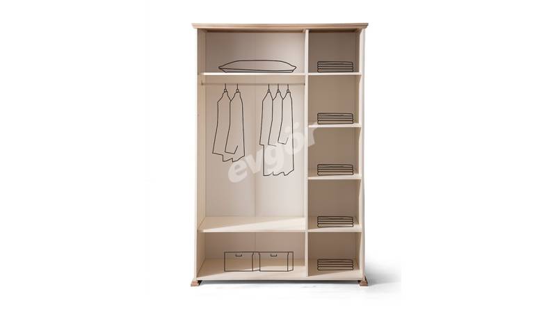 Fabya Genç Dolap (3 Kapılı) - 2