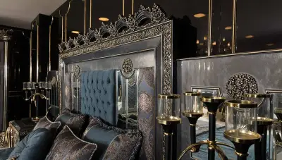 Fethiye Mavi Klasik Yatak Odası - Thumbnail