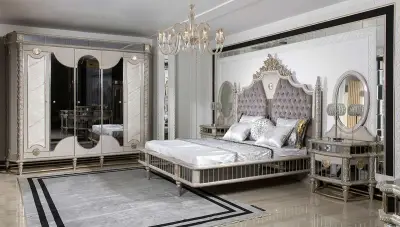 Firuze Klasik Yatak Odası