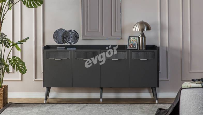 Adelya Antrasit Gri Modern Konsol - 1