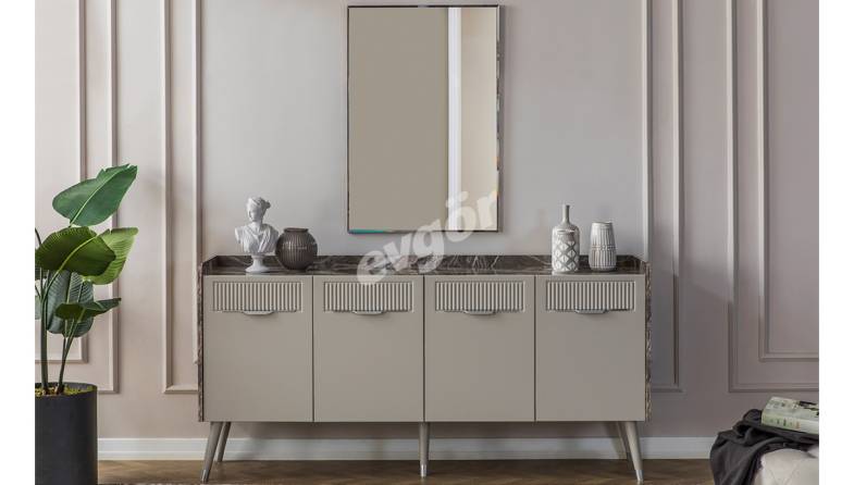 Adelya Krem Modern Yemek Odası - 3