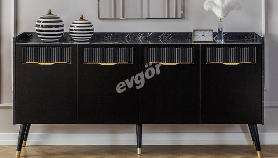 Adelya Siyah Modern Konsol - 1