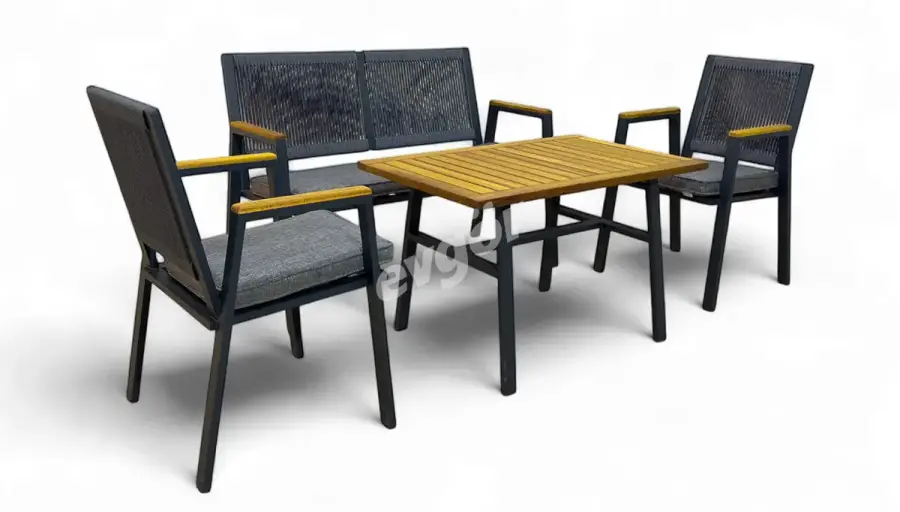 Ahenk Ensemble de table de jardin - 1