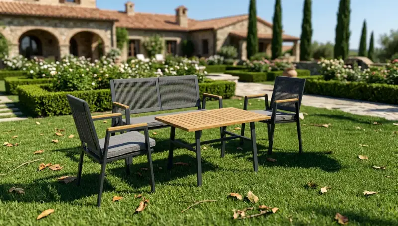 Ahenk Ensemble de table de jardin - 1
