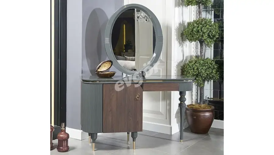 Akron Modern Krem Yatak Odası - 6