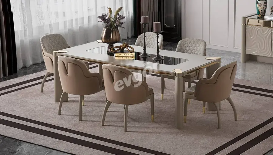 Anit Modern Yemek Masası - 1