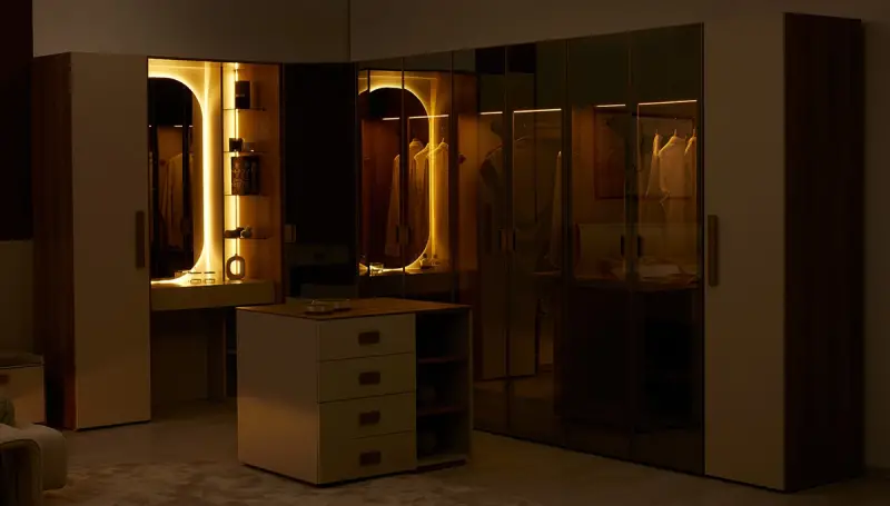 Armoire d'Angle Moderne Minerva - 2