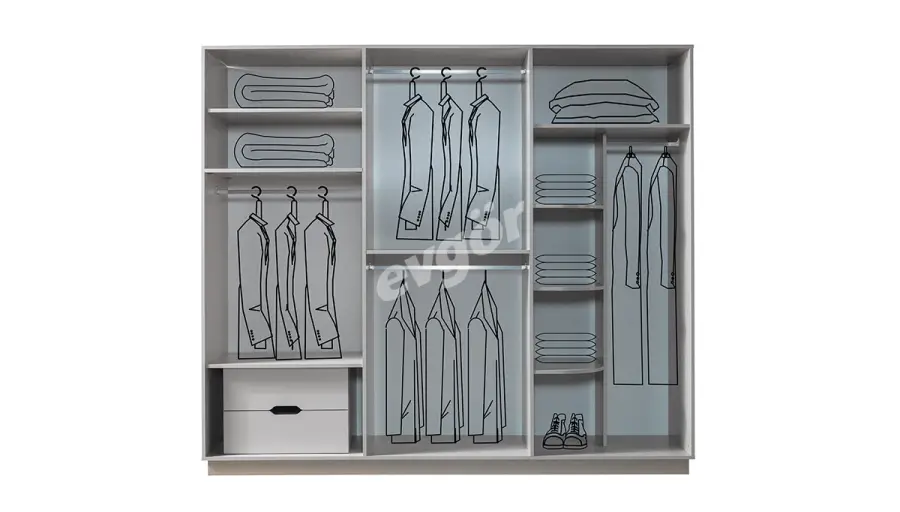 Armoire Moderne Atlas - 2