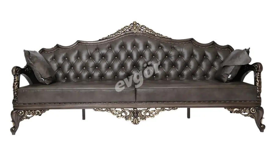 Asalet Klasik Üçlü Koltuk - 1