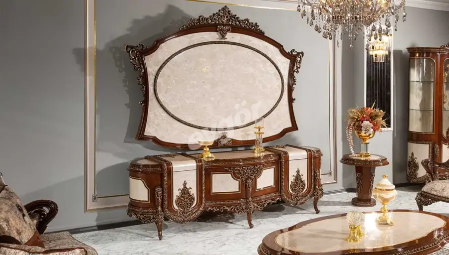 Asya Ceviz Klasik TV Ünitesi - 1