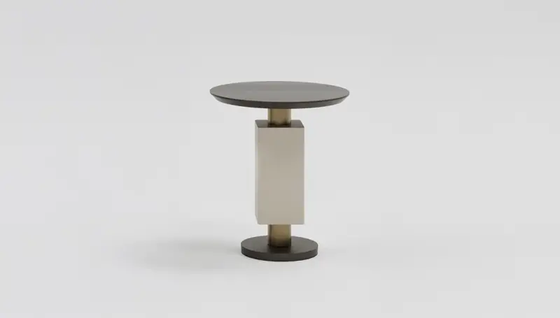 Aura Modern Boyalı Küçük Yan Sehpa