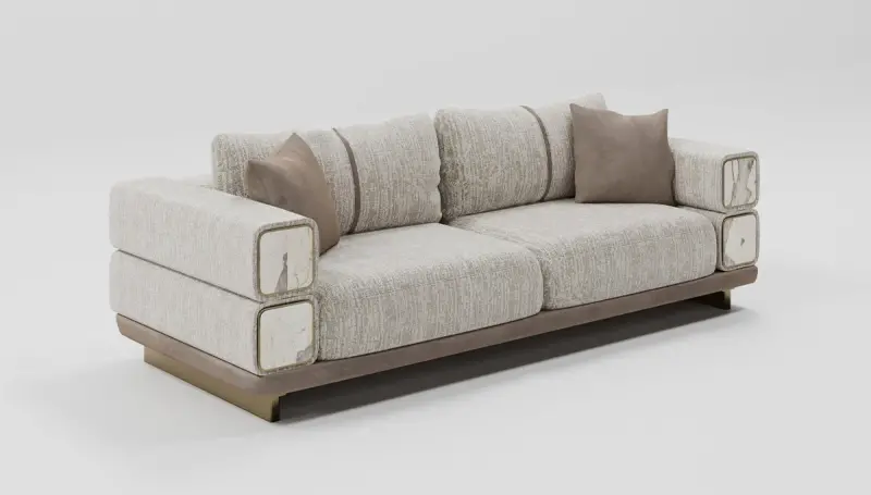 Aura Modern Üçlü Koltuk - 1