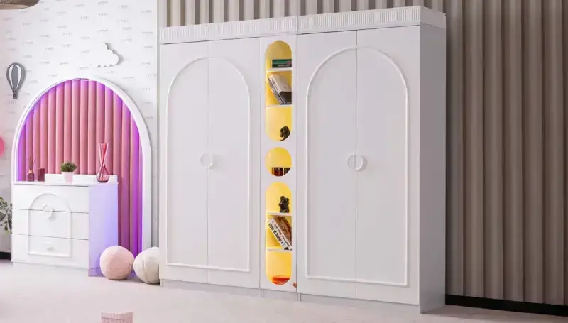 Ayda Chambre D'enfants Blanche - 2