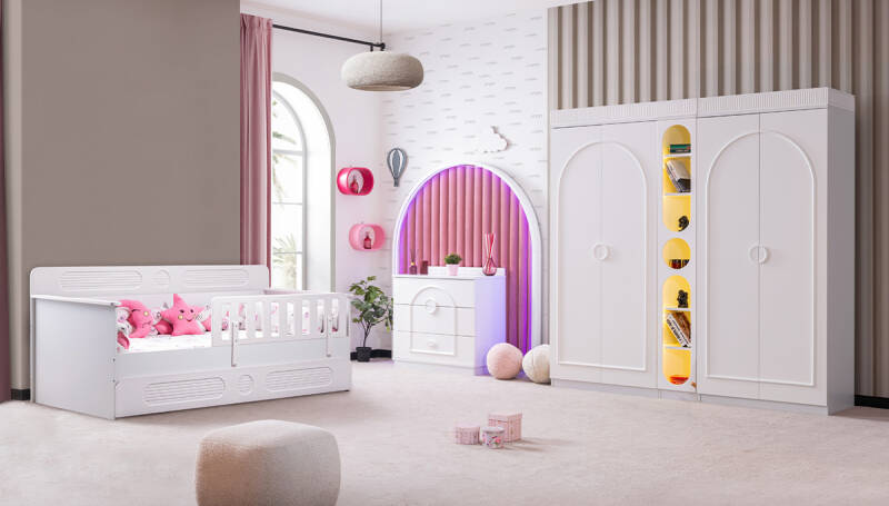 Ayda Chambre D'enfants Blanche