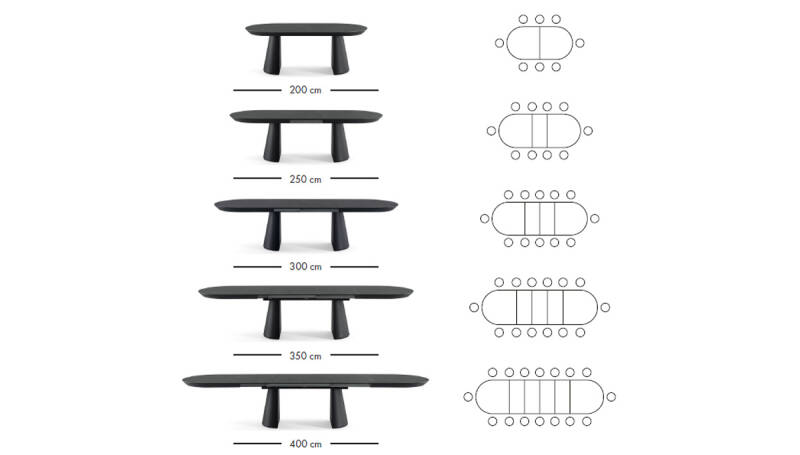 Table Ovale Extensible Barlas - 7