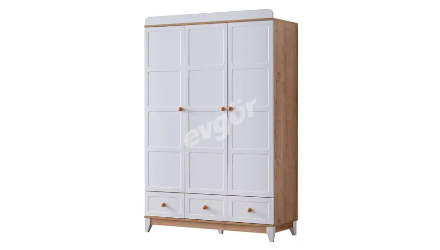 Beril Chambre D'enfants Oak - 3