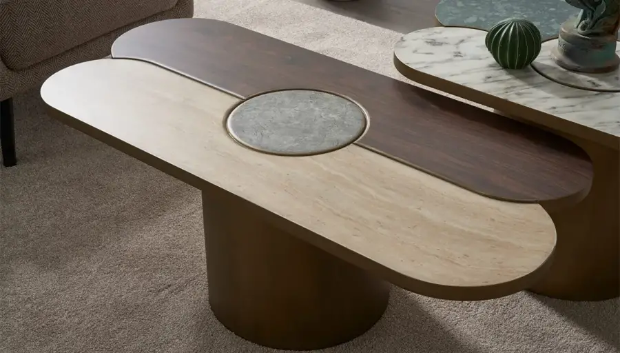 Bony Modern Kahverengi Orta Sehpa - 1