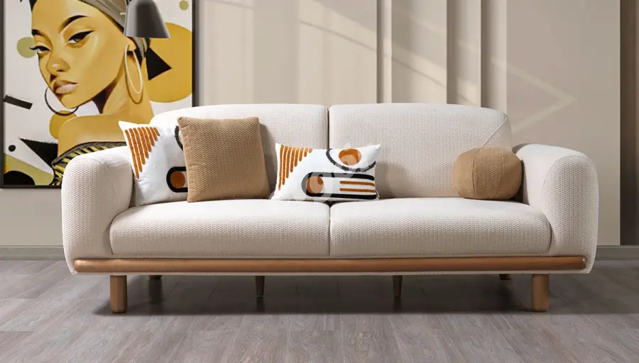 Calma Modern Üçlü Koltuk - 1