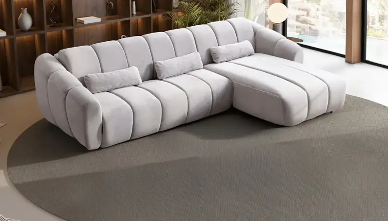 Canapé d'Angle Convertible Moderne Melodi