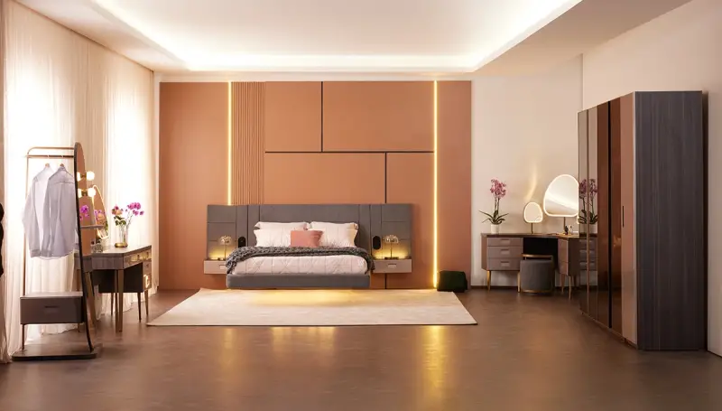 Chambre Moderne Parina - 1