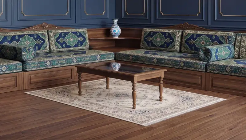Coin Oriental en Bois Karatay - 11