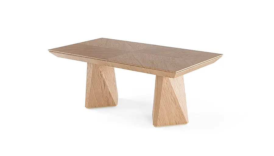 Table Extensible Plaquée Noyer Deymond - 6