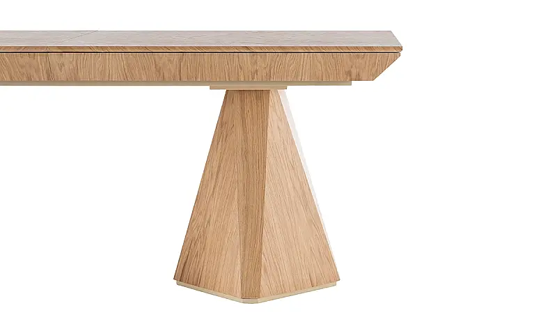 Table Extensible Plaquée Noyer Deymond - 9